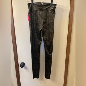 Spanx Shapeware gold with black leggings NWT Size M #73